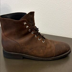 Brown Leather Men's Boots